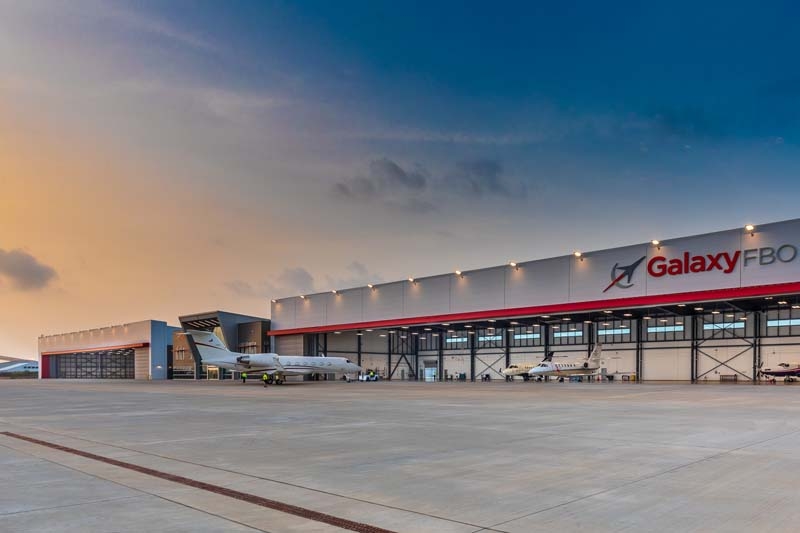 Galaxy Aviation FBO + Hangar Facility